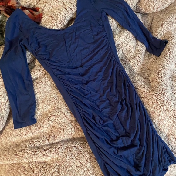 Sexy Ruched Bodycon Dress - Picture 4 of 7